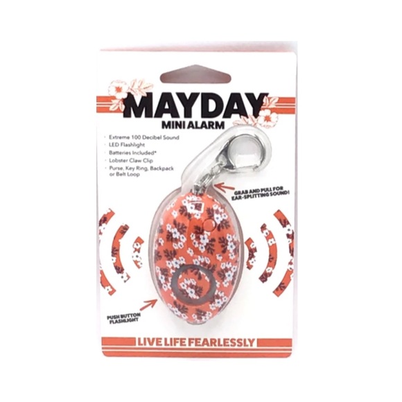 Mayday Mini Alarm Flashlight Keychain - Picture 8 of 8